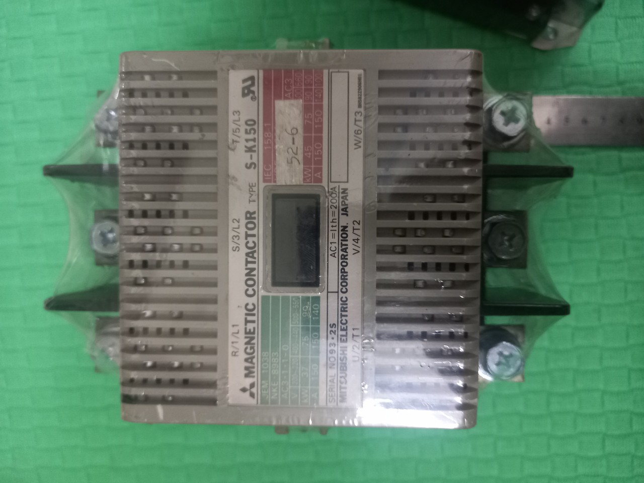 CONTACTOR NHẬT BẢN 150A COIL 220V AC KHỞI