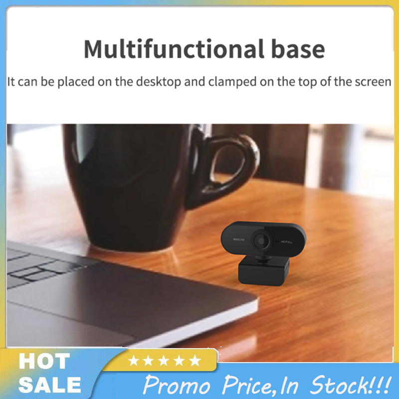 1080p Full Hd Webcam Built-in Microphone Usb Plug Web Cam Compatible For Mac Laptop Youtube Xbox Skype Pc Computer