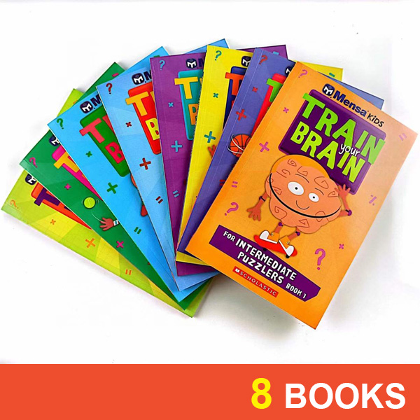 SG Stock] Mensa Kids Train Your Brain (8 Books) | Lazada