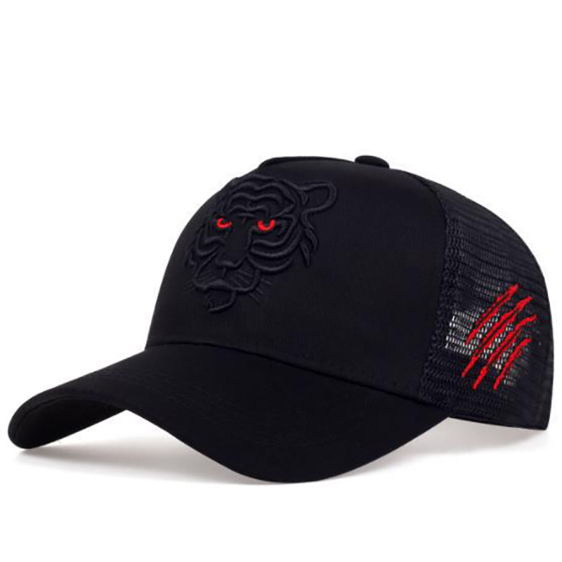 Summer%20Tiger%20Hat%20Men's%20Breathable%20Big%20Purse%20Seine%20Hat%20High%20Embroidered%20Baseball%20Cap%20Sunscreen%20Shade%20Cap%20-%20Image%205