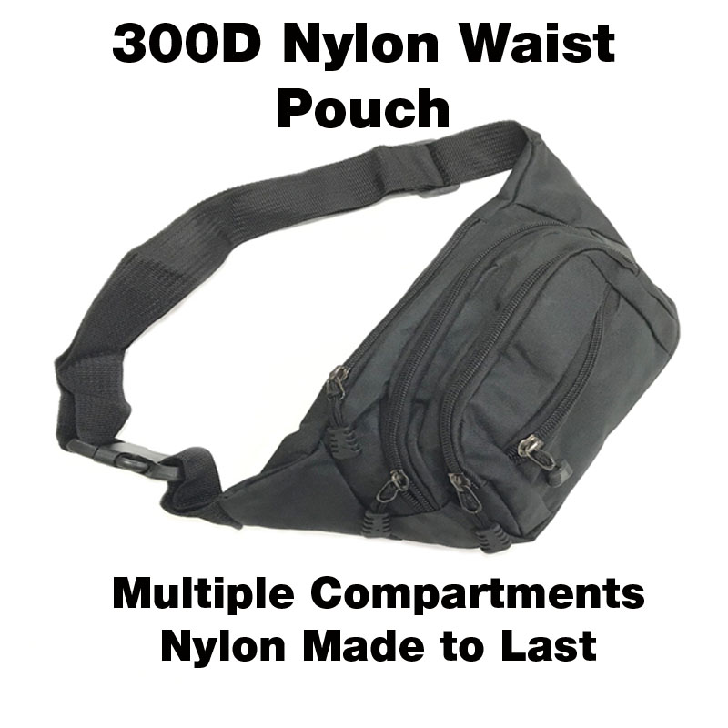 nylon waist pouch