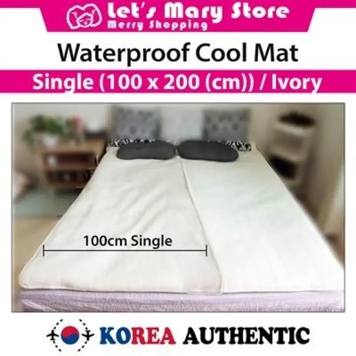 Bodyluv Addiction Waterproof Cool Mat Cool Mat Made In Korea Cooler Mat Bed Sheet Let S Mary Store Letsmary Store Lazada Singapore