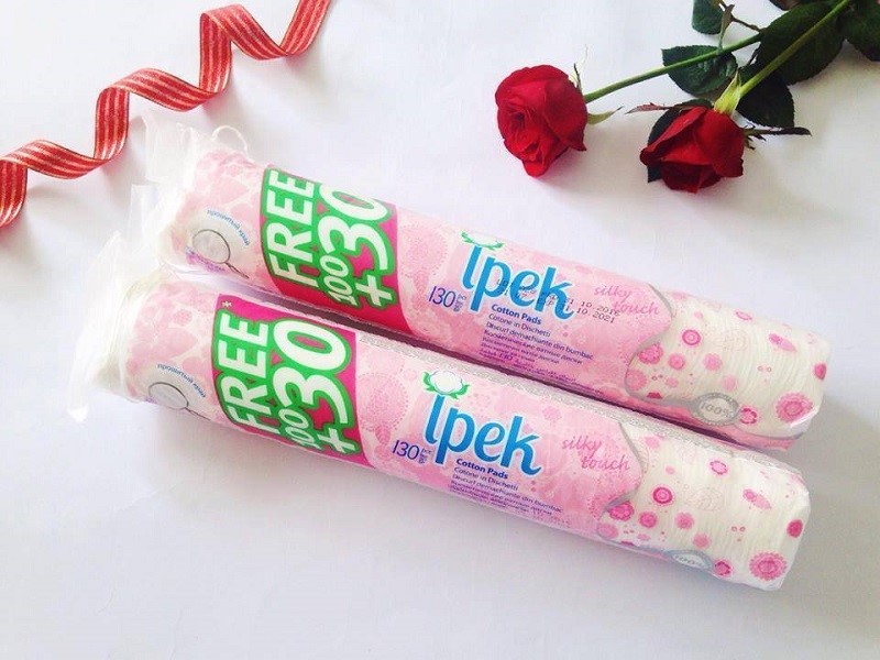 Bông Tẩy Trang Ipek Cotton Pads 130 miếng