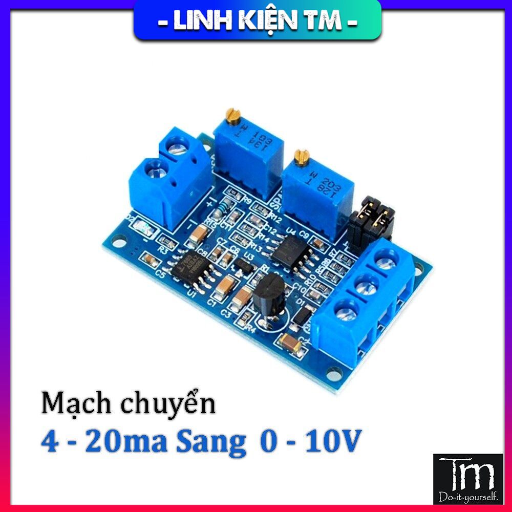 Modul chuyển đổi tín hiệu 4-20ma sang 0-10v