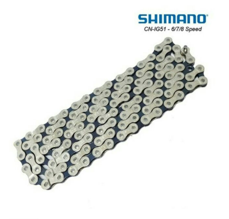 Xích ( sên ) xe đạp thể thao SHIMANO 6,7,8 speed  IG51