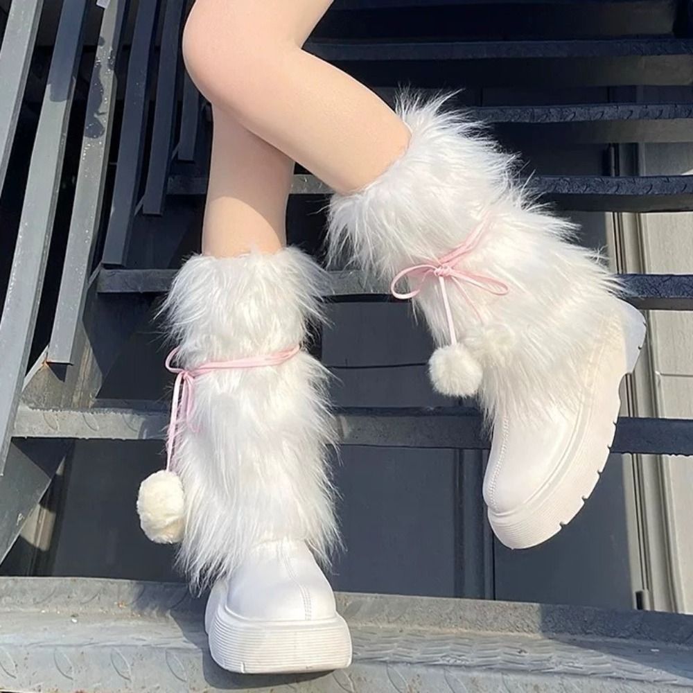Imitation%20Fur%20Faux%20Fur%20Furry%20Leg%20Warmers%20Lace%20Up%20Balls%20Y2K%20Girl%20Boot%20Cover%20Socks%20Fashion%20Thickened%20Long%20Tube%20Socks%20Lady%20-%20Image%205
