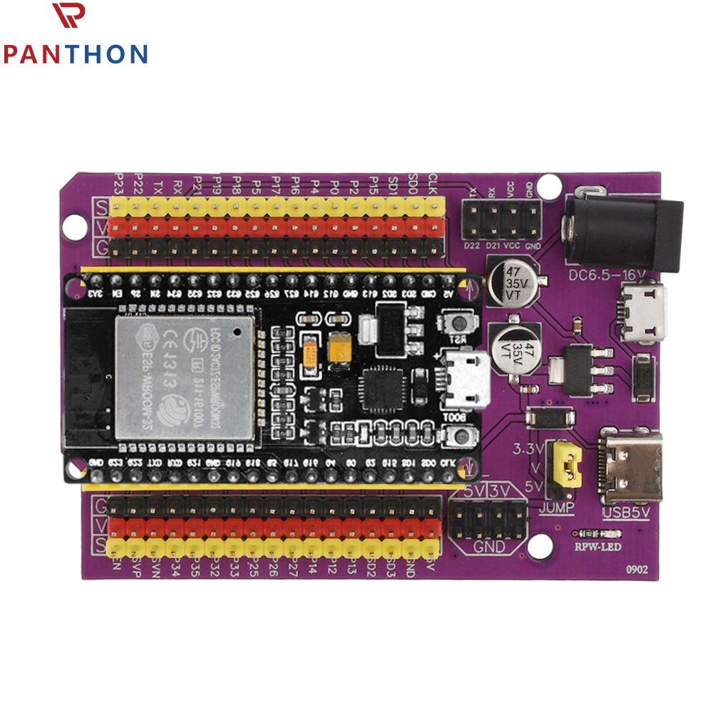Panthon ESP32 siêu bảng mạch giao tiếp 38pin bảng mở rộng cổng input/output vạn năng 3 loại đầu ra cho ESP32-DevKitC ESP-WROOM-32 khối PCB