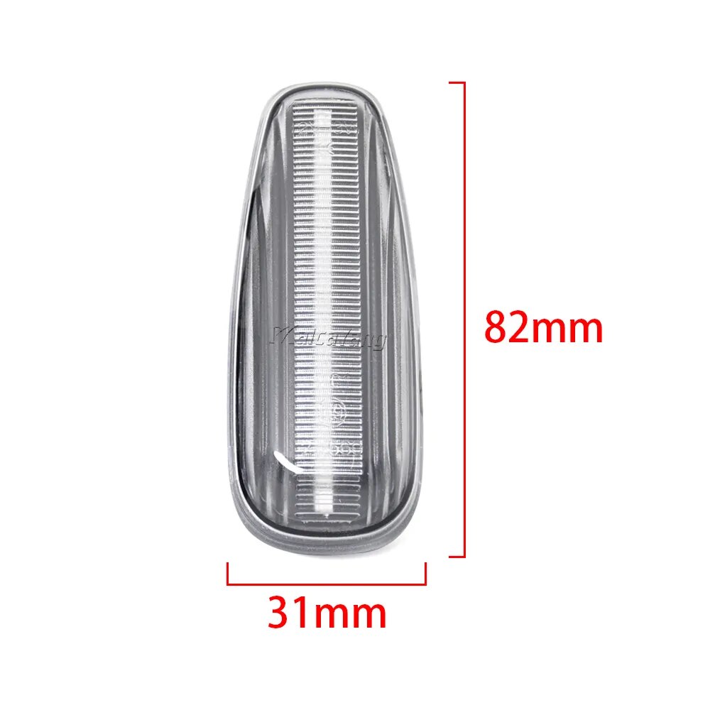 2Pcs Dynamic LED Fender Side Marker Light Turn Signal Lamp Sequential Blinker Indicator Repeater For Hyundai i30 Grandeur Avante Elantra KIA Rio Carens Rondo