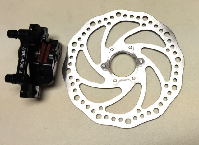 High-Performance Bicycle Disc Brake Set - Front & Rear Rotary System ...