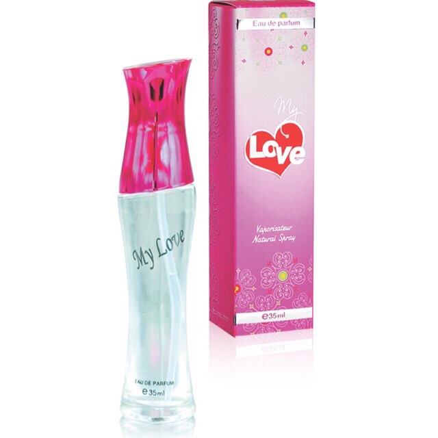 Nước hoa My Love hồng  35ml đủ mùi