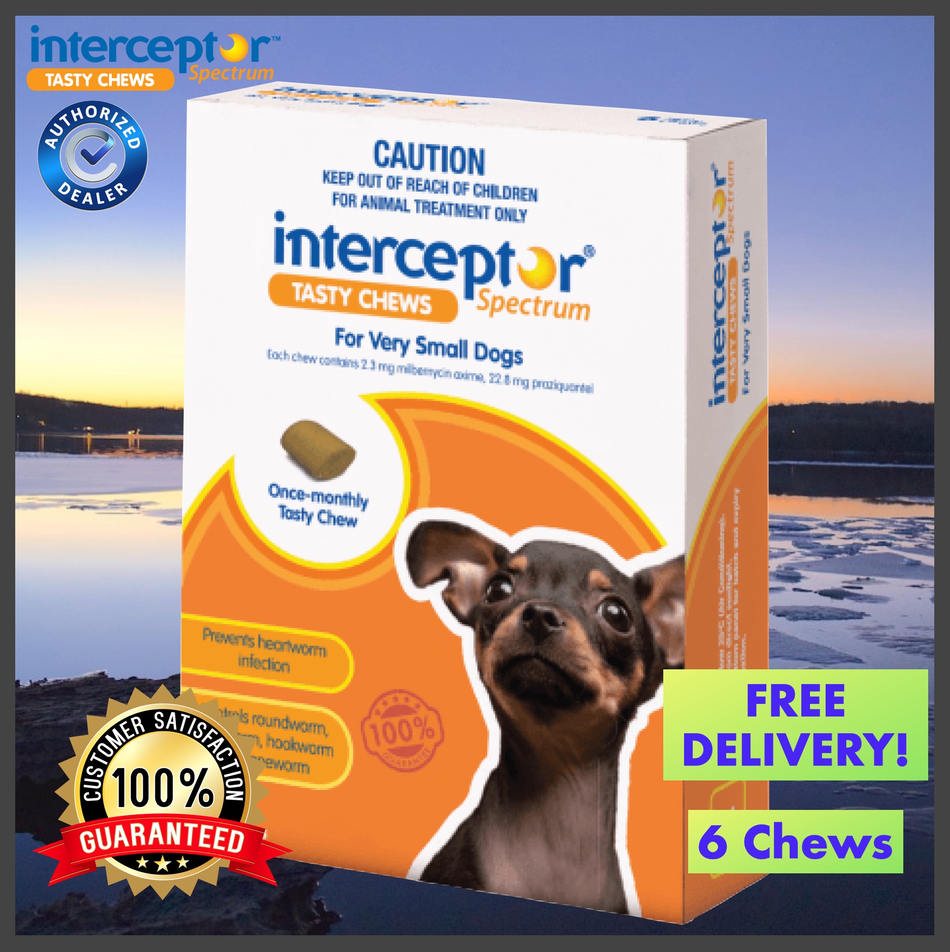 interceptor spectrum blue for large dogs