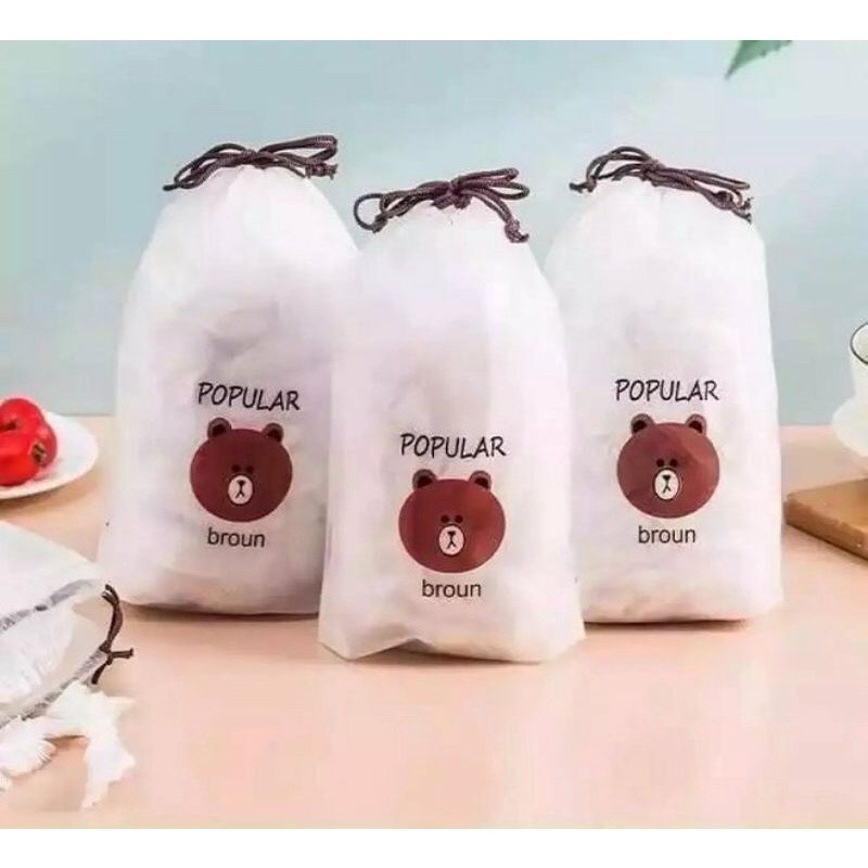 SET 100 TÚI BỌC THỰC PHẨM CO GIÃN TÁI SỬ DỤNG