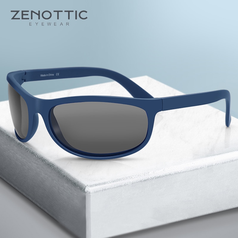 ZENOTTIC TR-90 Flexibled Polarized Sunglasses Men Outdoor Sport Sun