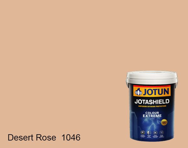JOTASHIELD ANTIFADE COLOURS 1L - 1046 Desert Rose • Jotun • 100% ...
