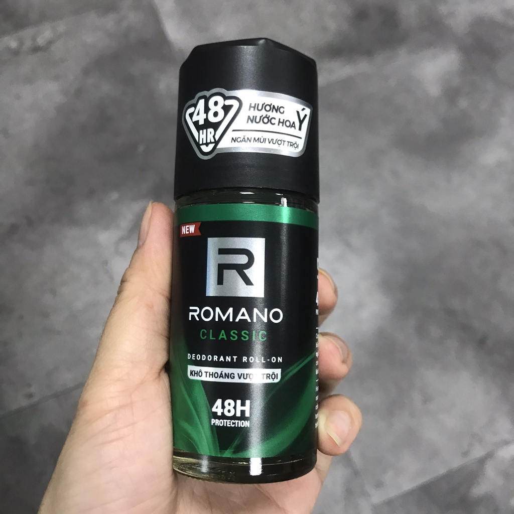 Deodorant Romano attitude/roller underarm classic Deodorant Roll-on 50ml-pegastore