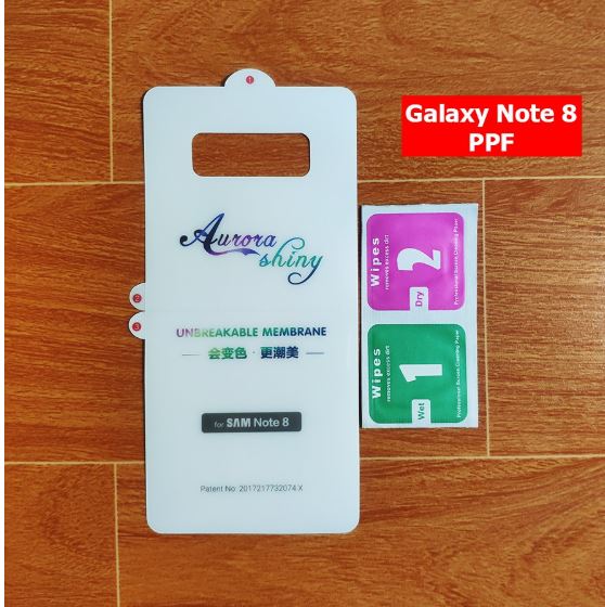 "Dán dẻo PPF cho Samsung Note 8/ Note 9 Full màn hình chống trầy xước ( trong suốt )"