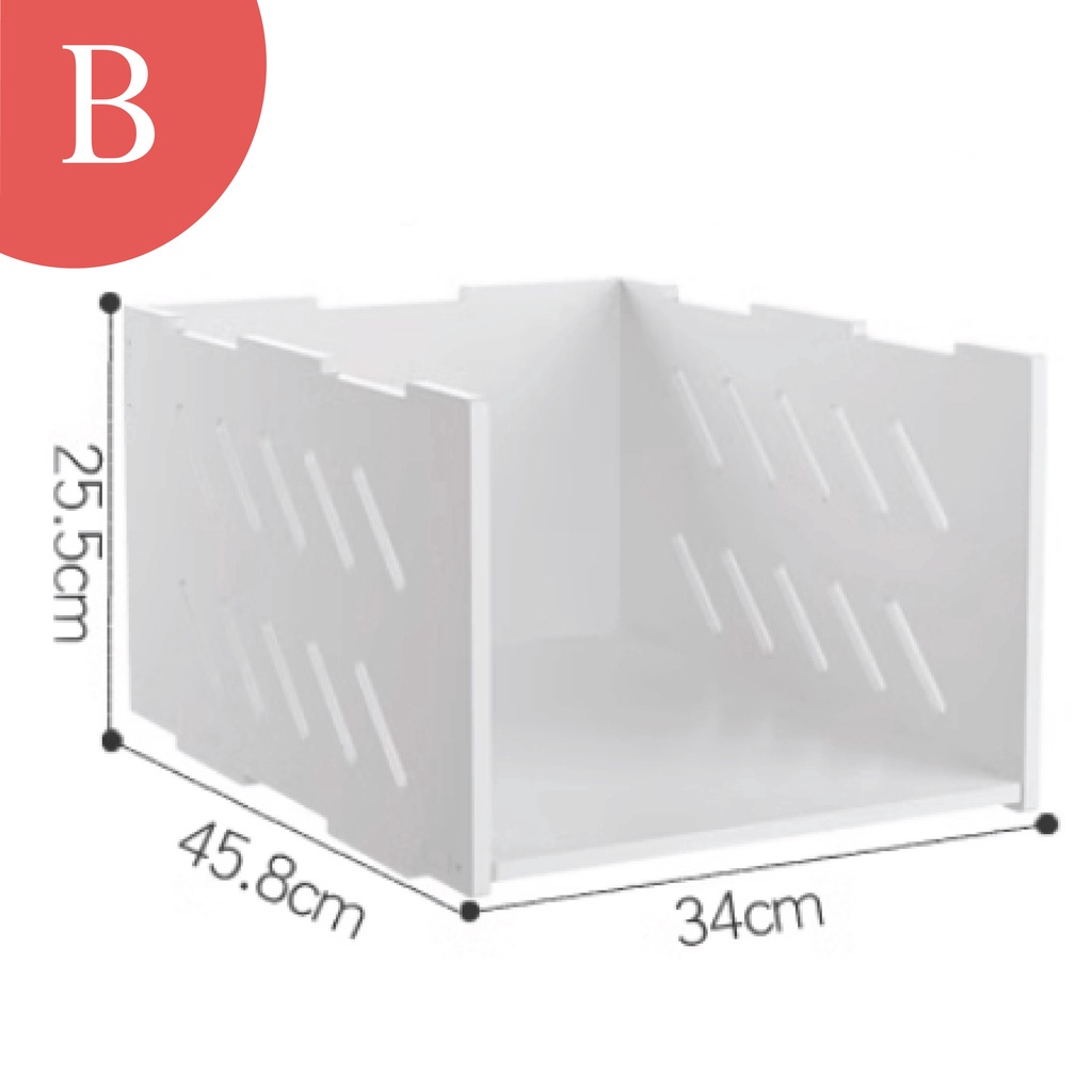 Wardrobe stackable layer rack multifunction storage rack clothes