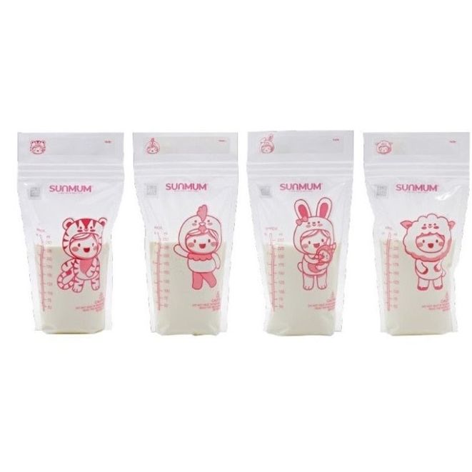 Túi trữ sữa Sunmum Thái Lan 100ml (hộp 30 túi)