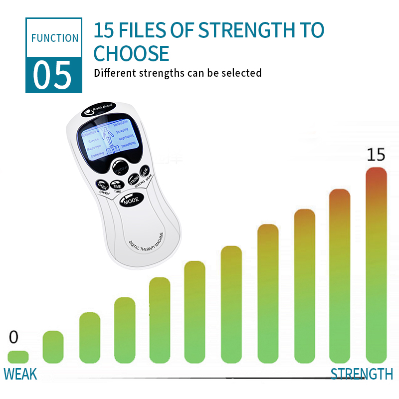 Ready Stock Fonix 8 Models Muscle Stimulator Electric Herald Tens Machine Acupuncture Body Massage Digital Therapy Massager Muscle Stimulator Electrostimulator Lazada Singapore