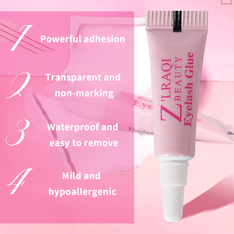 【ZNBY】Eyelash Keo Dán Lông Mi Giả Chống Nước Dụng Cụ Trang Điểm Chắc Chắn