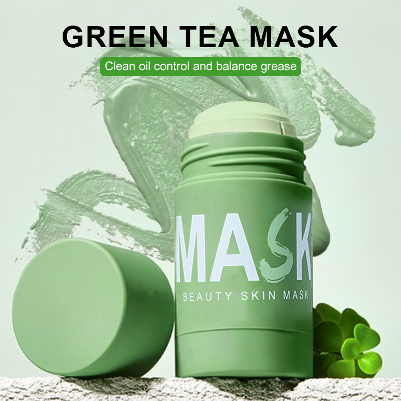 green tea oil solid mask