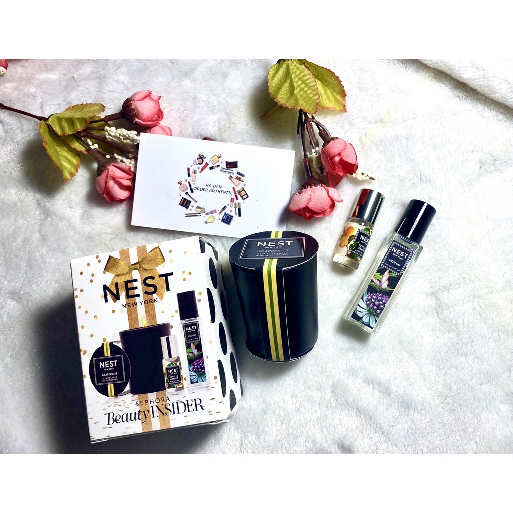 Chính hãng Bill Mỹ Set Sephora Birthday nến thơm và nước hoa