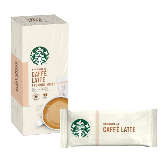 Starbucks Coffee Premium Instant (Caffe Latte, Caffe Mocha
