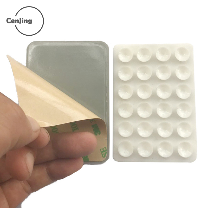 Cjing Cốc hút dính một mặt silicon miếng dán chống trượt cho điện thoại di động