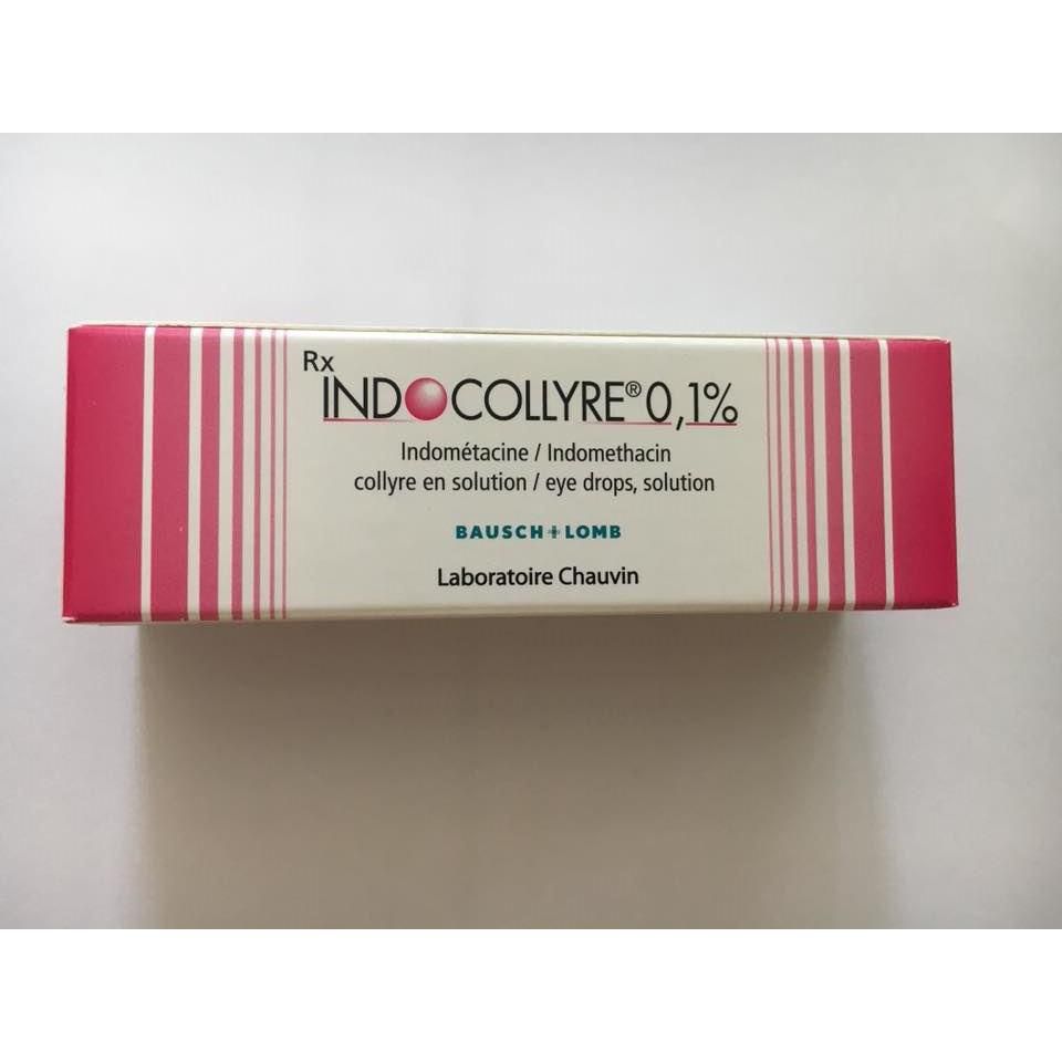 Nhỏ mắt Indocollyre 0.1% chai 5ml (Date 09/2024)