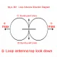 MLA30+ K180WLA Active Magnetic Loop Antenna HA SDR Loop Antenna Short Wave. 
