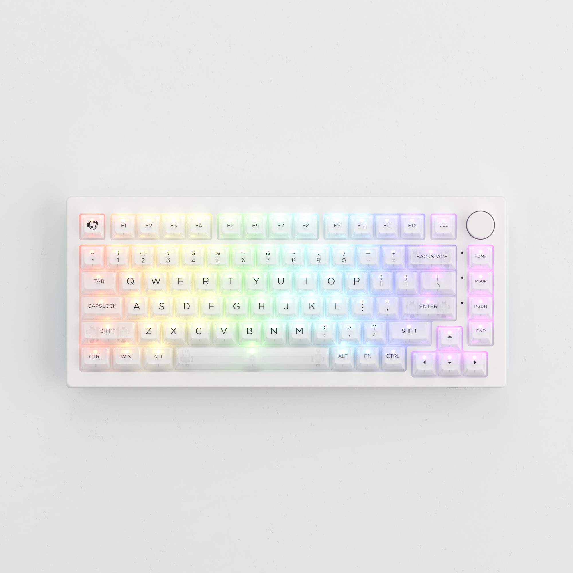 [CHÍNH HÃNG] AKKO Keycap set – White - Blac - Pink - Clear - Tiffany Blue (PC / ASA-Clear profile / 155 nút)