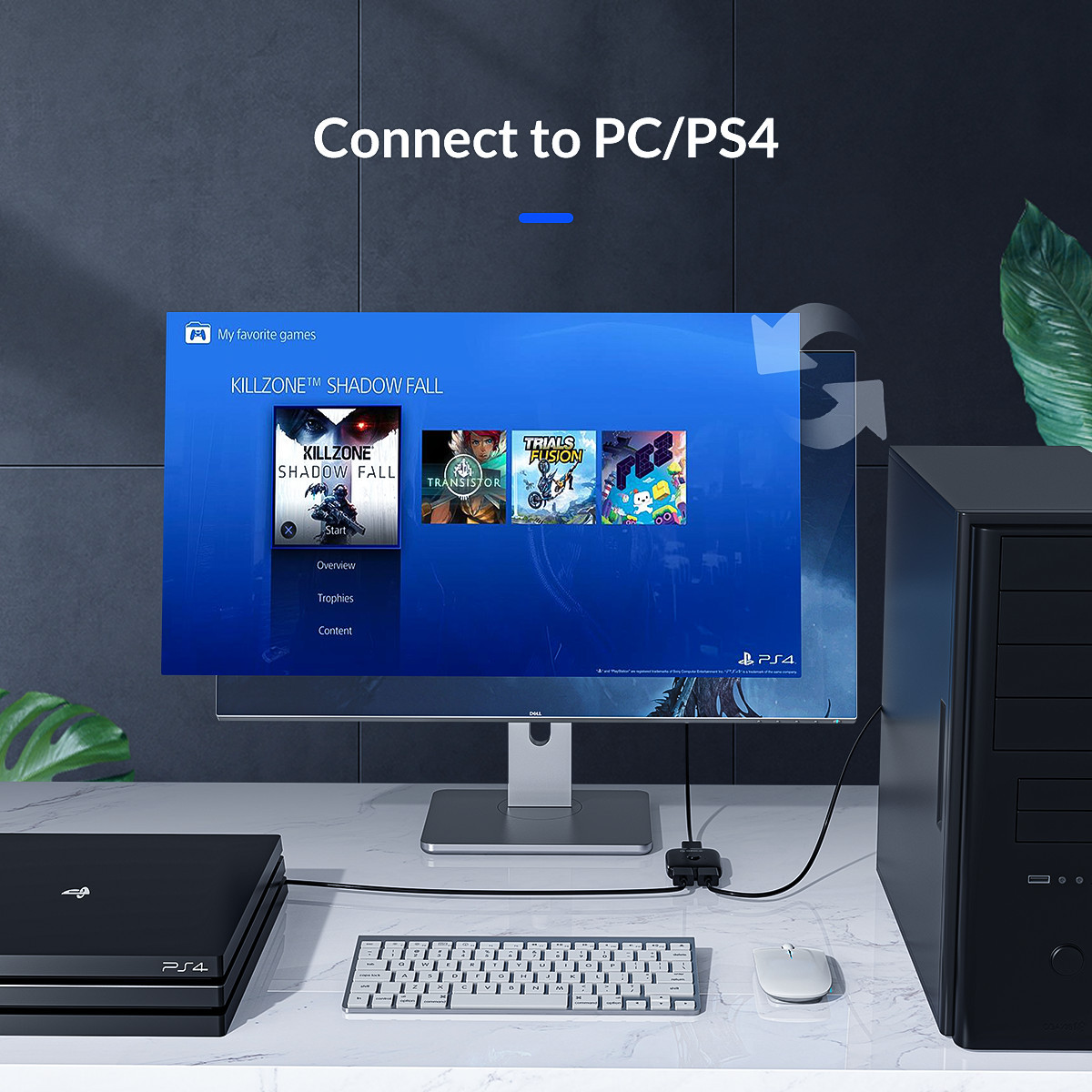 Bộ chia HDMI từ 1 cổng sang 2 cổng HDMI Orico