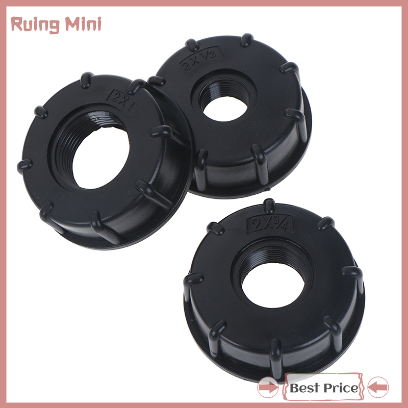 Ruing 1 2 3 4 1 Thread IBC Tank Adapter Tap Water Connector Replacement Valve