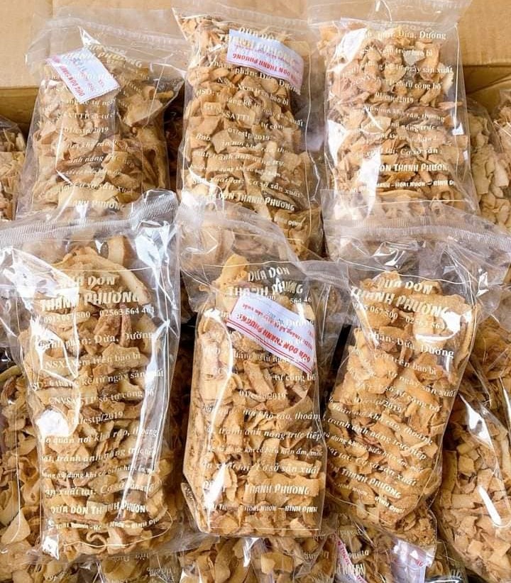 Dừa Khô Sấy Giòn 500 Gram