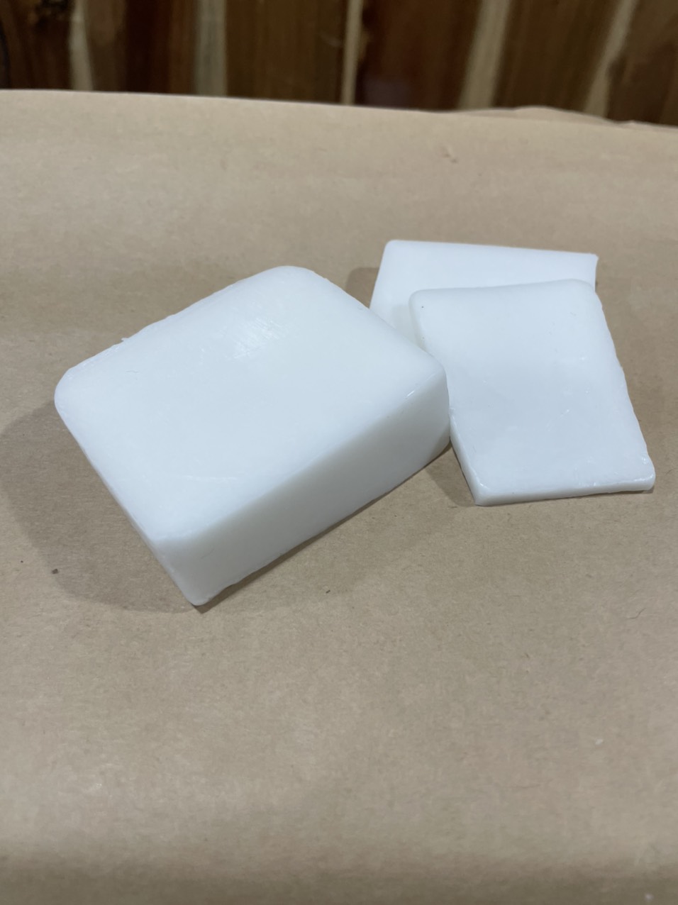 Phôi Xà Phòng Từ Dầu Cọ và Glycerin[White Melt & Pour Soap Base][100gram][phôi đục]