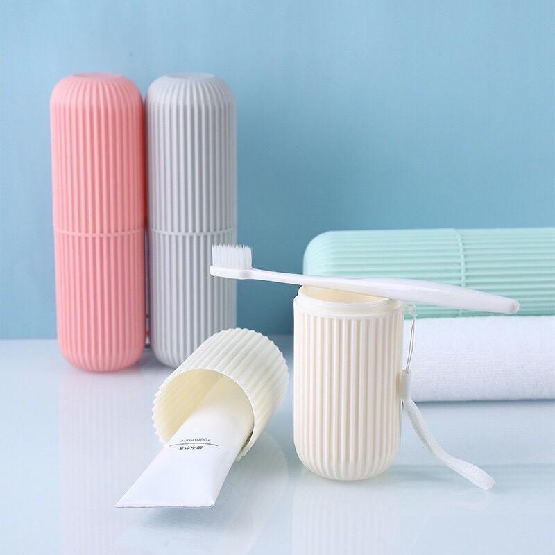 Hộp Đựng Bàn Chải Đánh Răng Du Lịch Có Cốc Đánh Răng