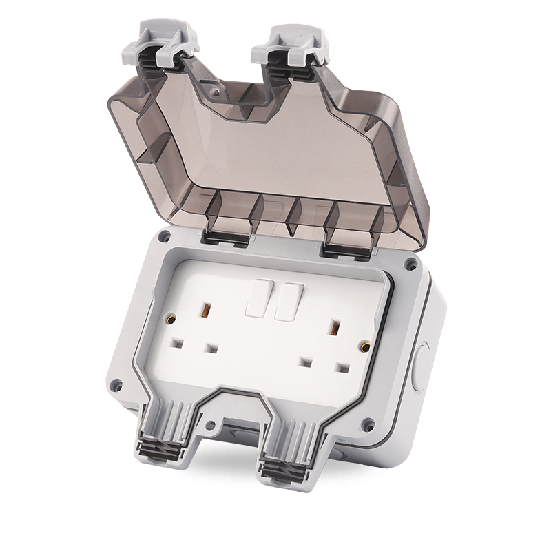 【Unique features】IP66 Weatherproof Waterproof Outdoor Wall Double Power ...