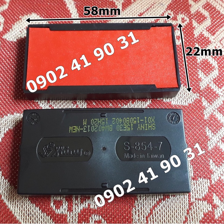Tampon dấu lật shiny s-854, s-844, s-884, s-224