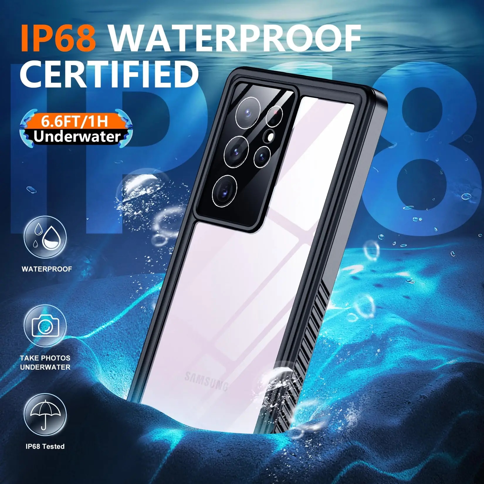IP68%20Shellbox%20Waterproof%20Case%20For%20Samsung%20Galaxy%20S24%20S23%20S22%20S21%20Ultra%20FE%20A54%20A14%205G%20Metal%20Aluminum%20Swimming%20Phone%20Luxury%20Cover%20-%20Image%202