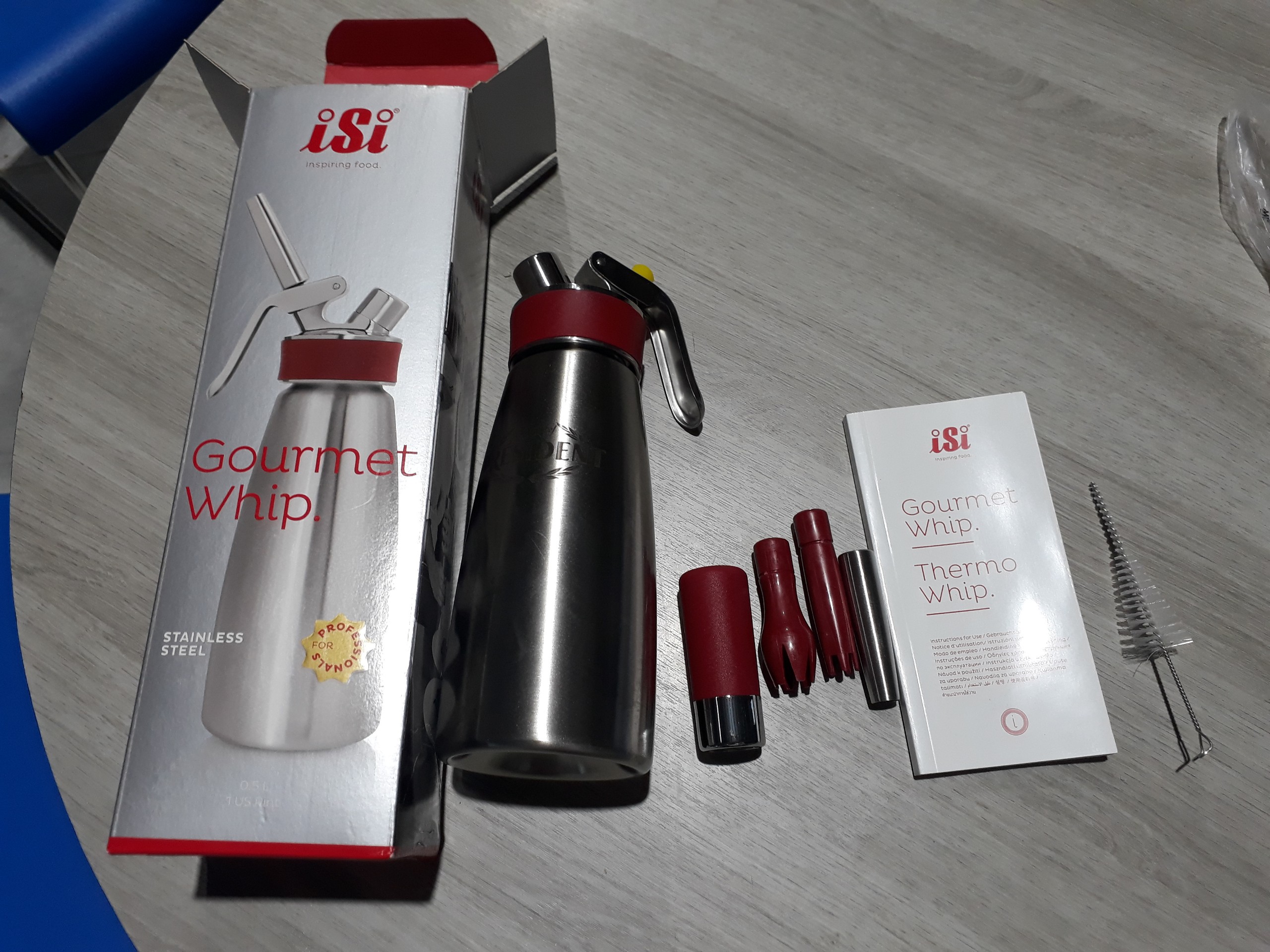 [Full box] Bình xịt kem ISI chính hãng (xả kho nghỉ bán - HCM)