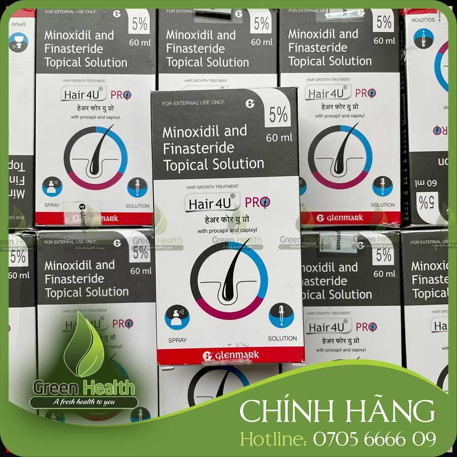 Dung dịch hỗ trợ mọc tóc Hair 4U Pro