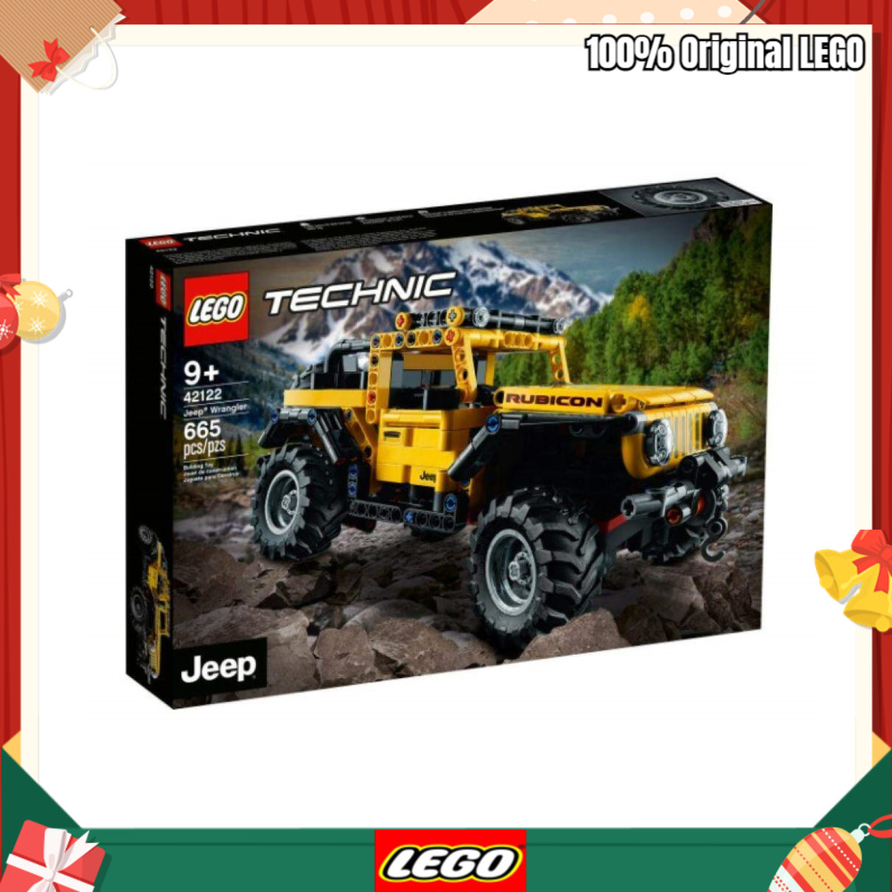 【Official】 LEGO 42122 Technic Jeep® Wrangler 665pcs 9+