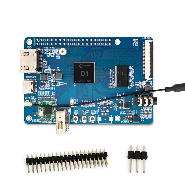Lcpi Allwinner D1 Development Board 64-Bit Risc-V Linux Sbc Support Tina Debian System
