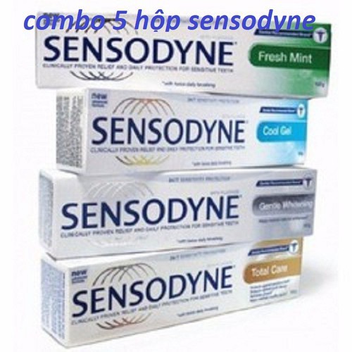 [ SHOP BÉ THỎ ] COMBO 5 Hộp Kem Đánh Răng Chống Ê Buốt Thái lan