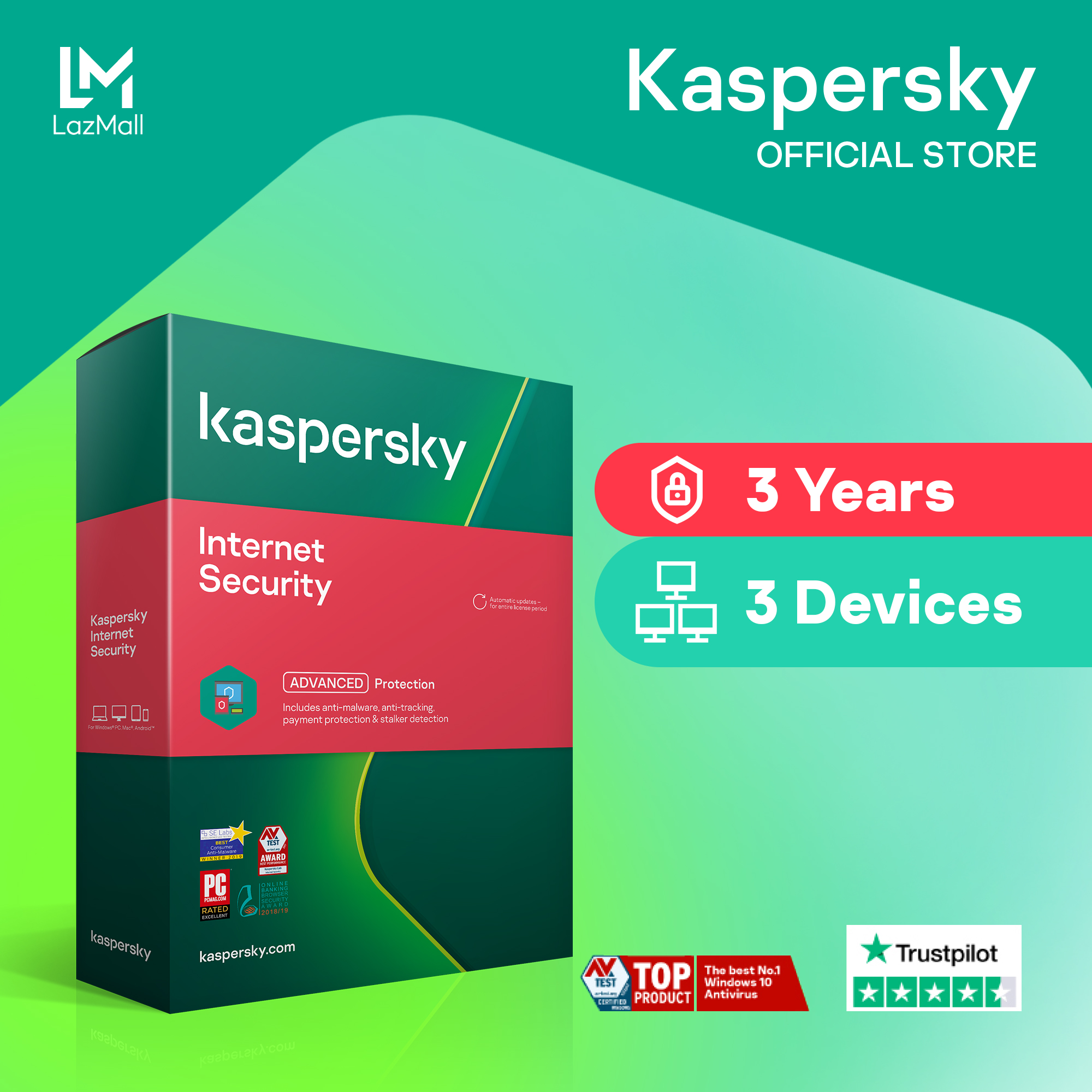 kaspersky internet security for pc and mac 3 devices