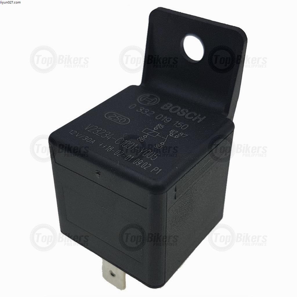 Horn relay full set Horn relay with wire harness Horn relay with sound