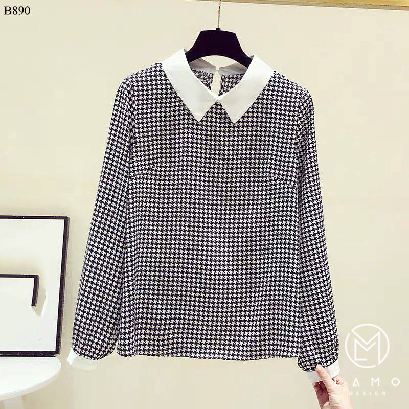 áo sơ mi nữ lụa mango  sang trọng -B890