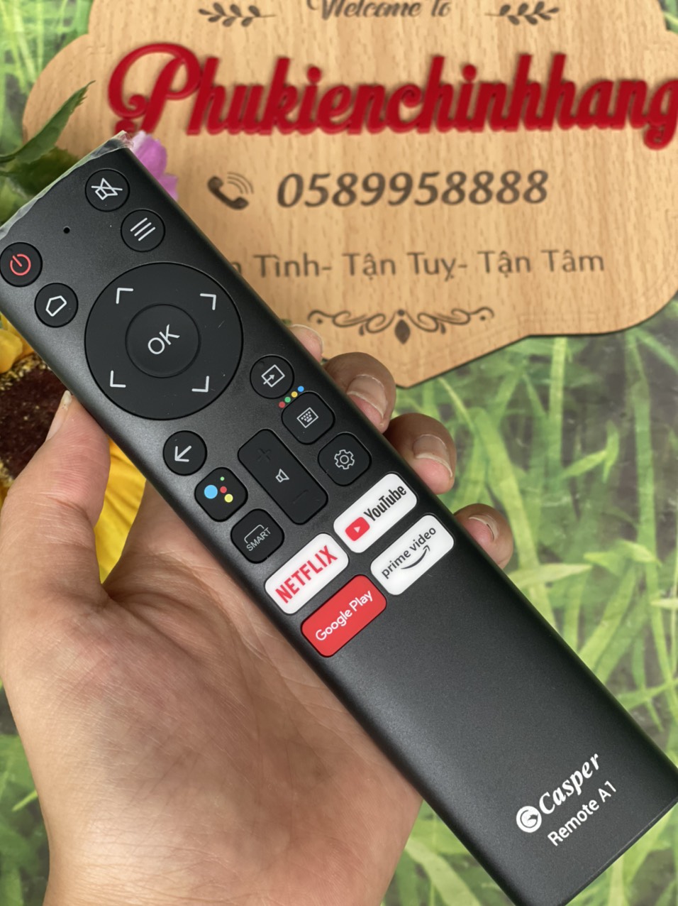 Remot tivi Casper giọng nói đời mới bảo hành 03 tháng