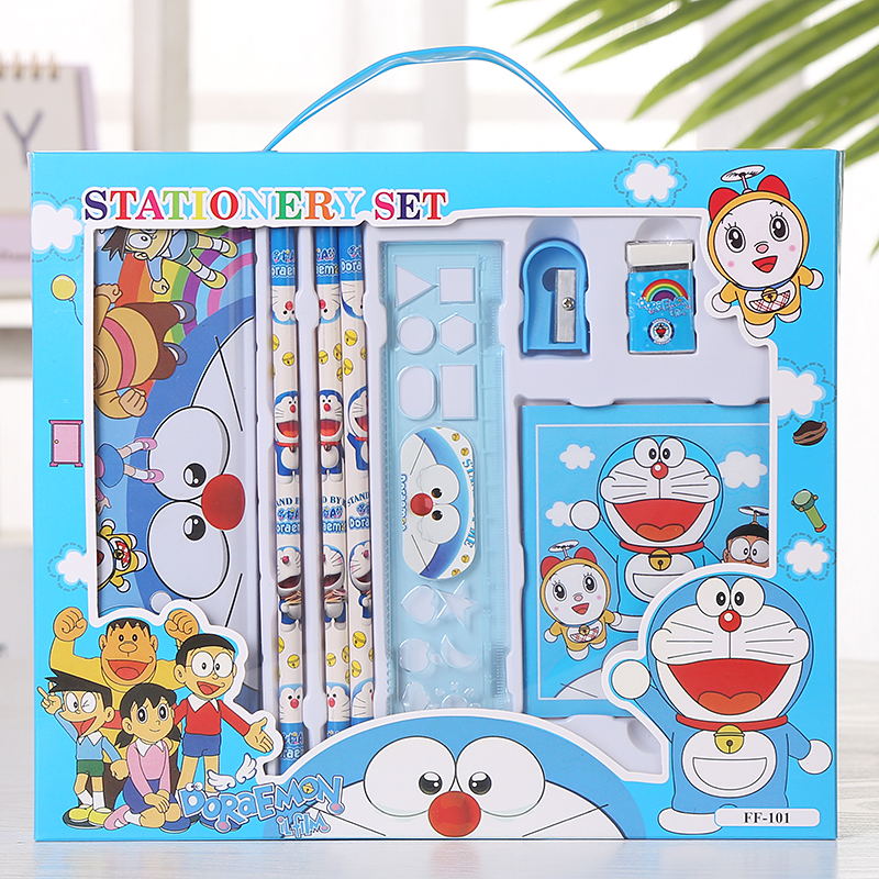 NFA Stationery set Gifts for elementary school students Children's school supplies Portable prizes Set gift box
