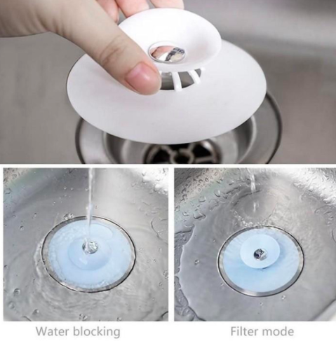 [HCM]Nắp đậy cống bồn rửa bát chặn tóc